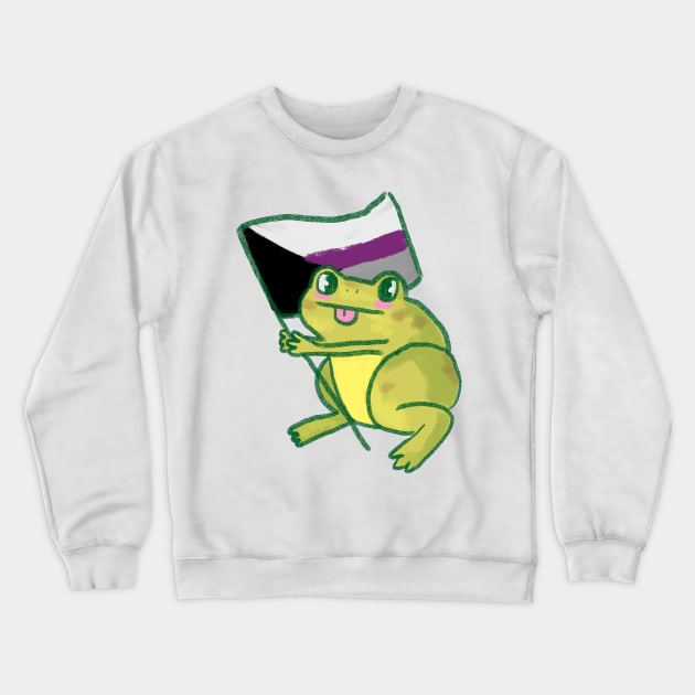 demisexual frog Crewneck Sweatshirt by remerasnerds